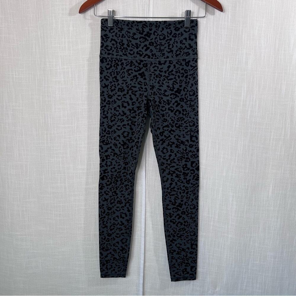 Athleta Elation Ultra High Rise Leopard Print Leggings XS - Picture 3 of 12